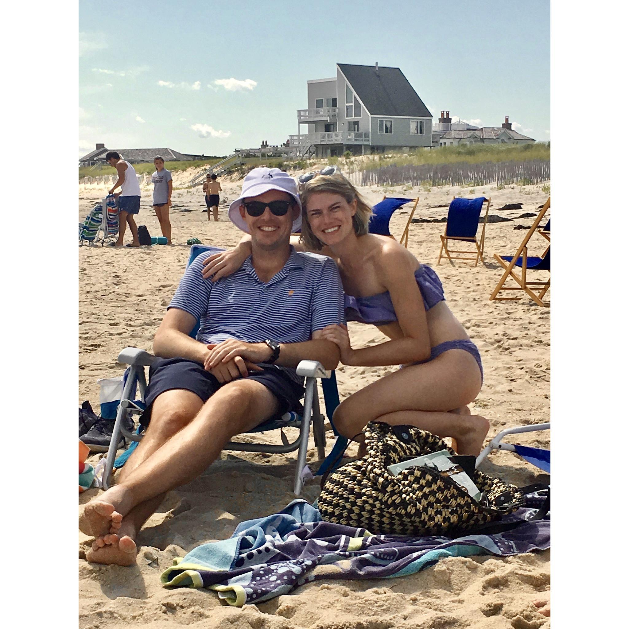 Perfecting our golf tans with Bridgette's cousins
Quogue, NY | August 2019