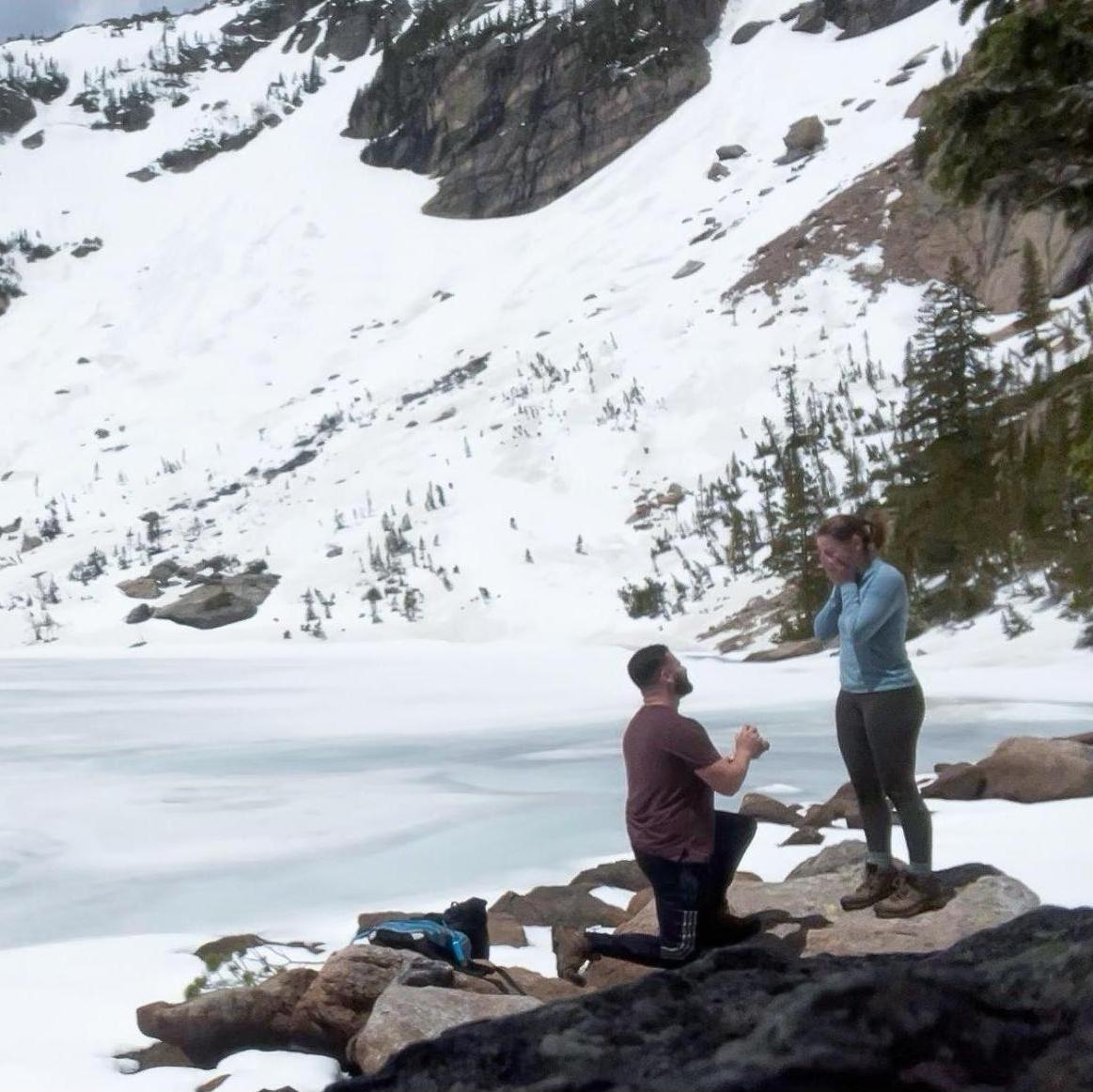 She said Yes!