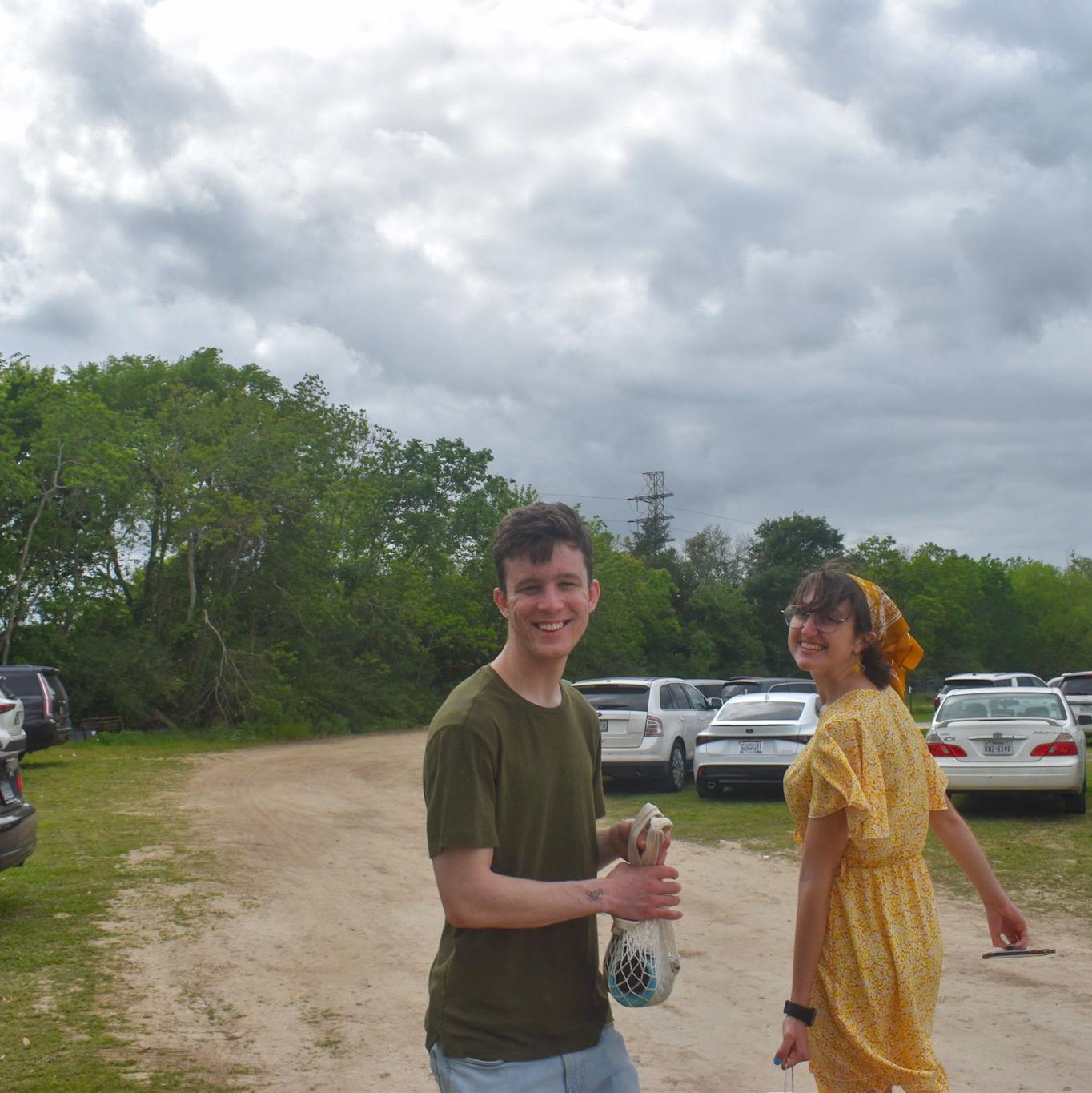 We went strawberry picking for the first time together with Dominic and Milha while we were in Houston.