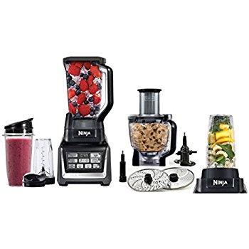 Ninja Mega Kitchen System (Blender, Processor, Nutri Ninja Cups) BL770
