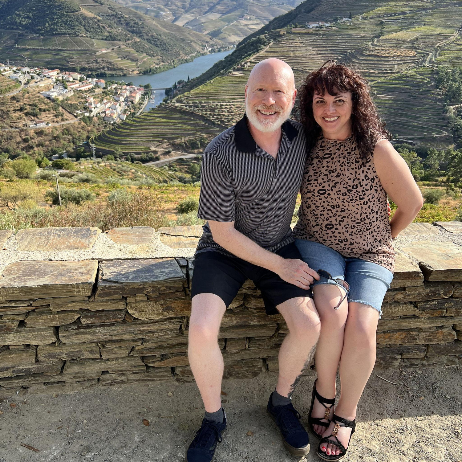 The beautiful Douro Valley in Portugal.