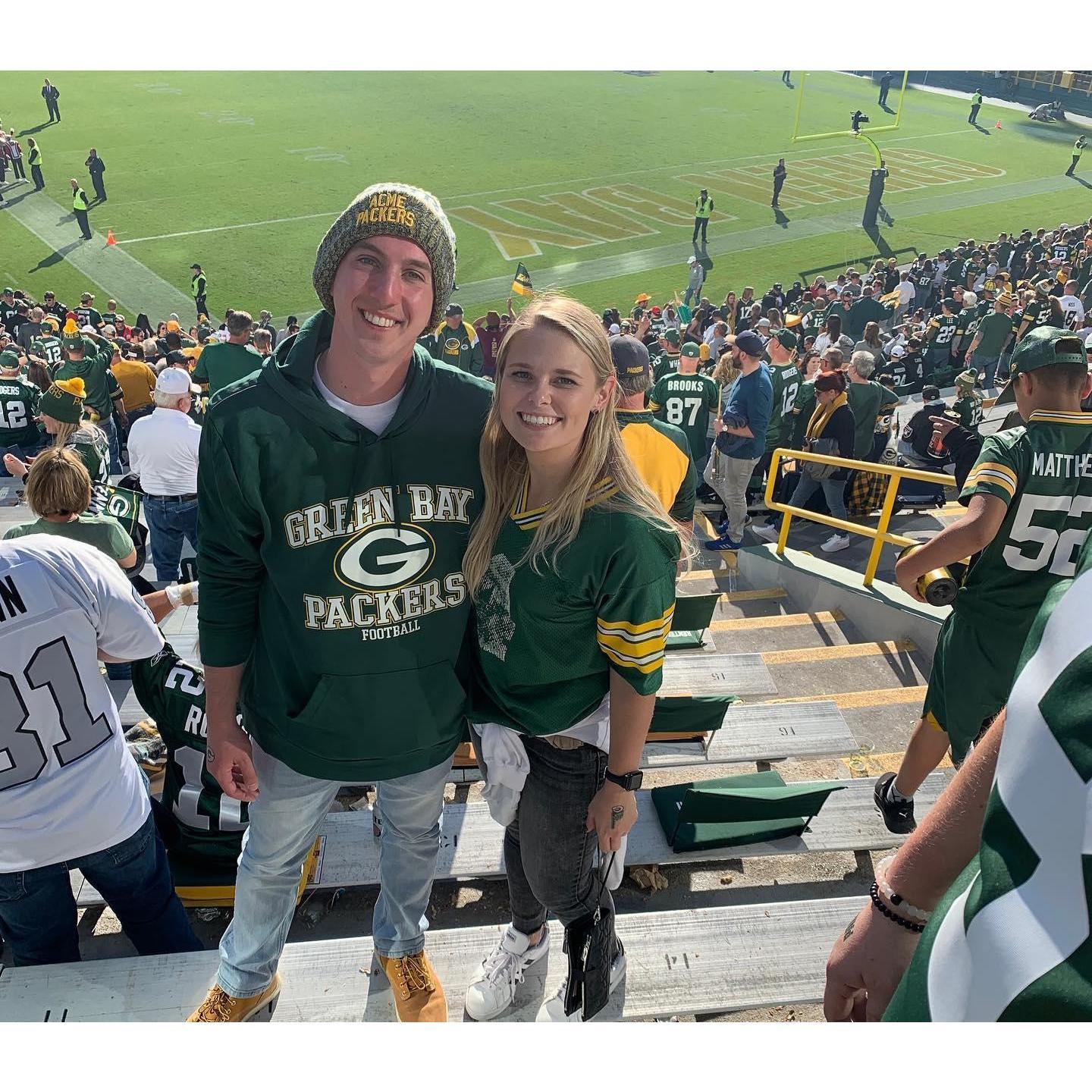 Lambeau Field 
Green Bay, Wisconsin 2019