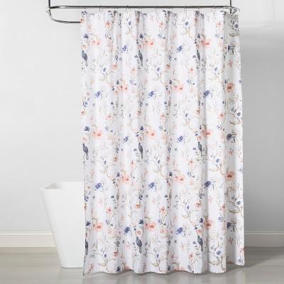 Floral/Bird Shower Curtain - Threshold™