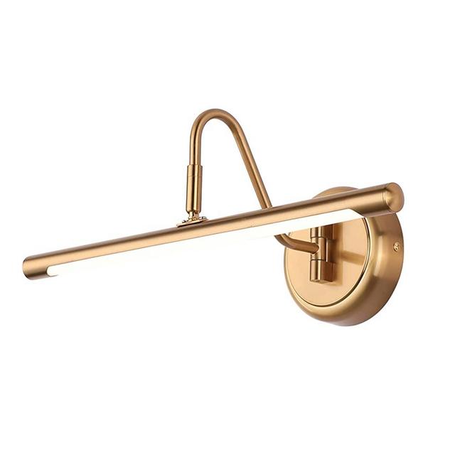 Modern Dimmable Picture Lights for Paintings 9W 16.54" Long 3000K Brass Golden-Like LED Wall Sconces Lamps Indoor Hallway Lighting Fixtures Hard-Wired Connection