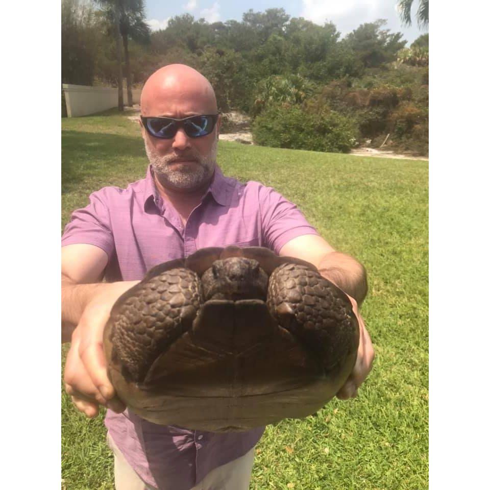 My first visit to Jupiter. This was taken the first time we arrived at his mom's house.