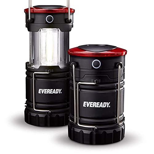 Eveready 360 LED Camping Lantern, Super Bright, Long-Lasting Run-time, Battery Powered Outdoor LED Lantern - Built for Camping, Hiking, Emergency, Storm