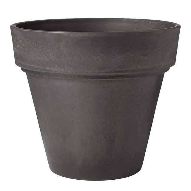 PSW OT35DC Traditional Pot, 14 by 13-Inch, Dark Charcoal, 14 x 13