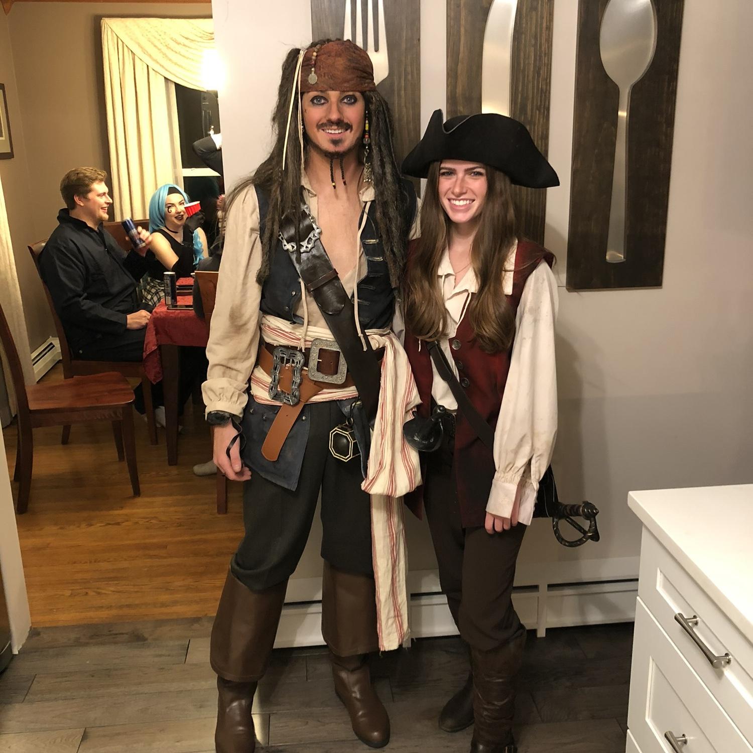 Anthony's too accurate Jack Sparrow costume