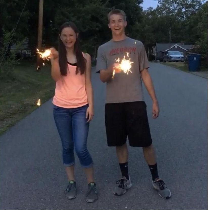 One of our first pictures together!