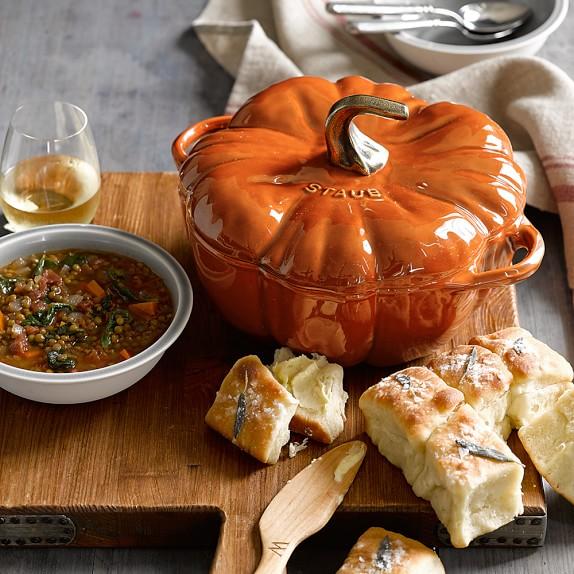 Staub Cast-Iron Pumpkin Cocotte