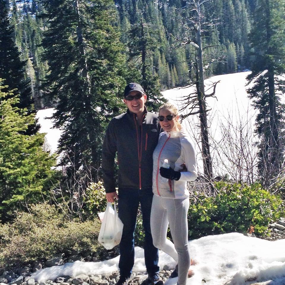 A hike near Lake Tahoe