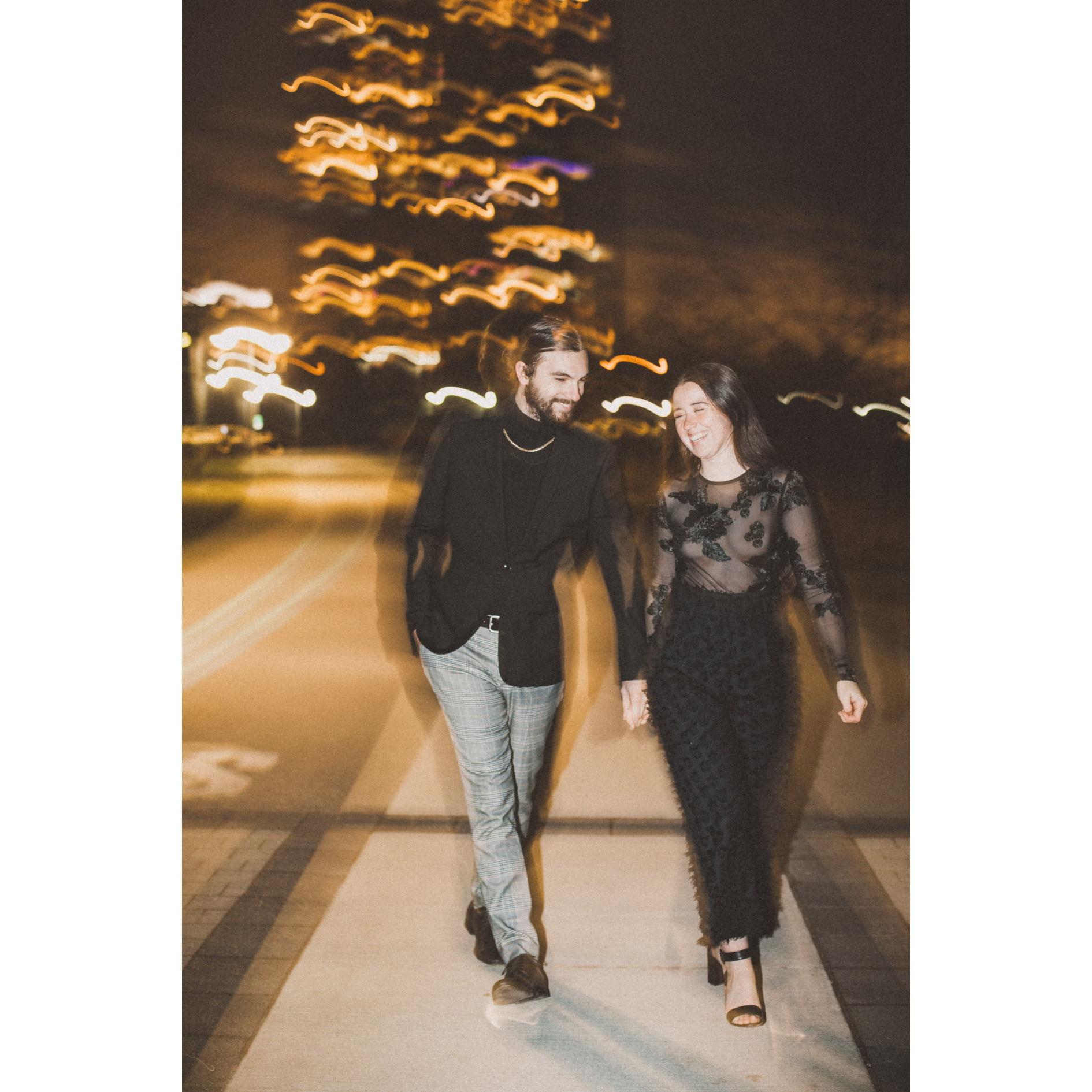 Us on the Lake Shore.
Sometimes it pays off to have creative friends. Thanks Em!