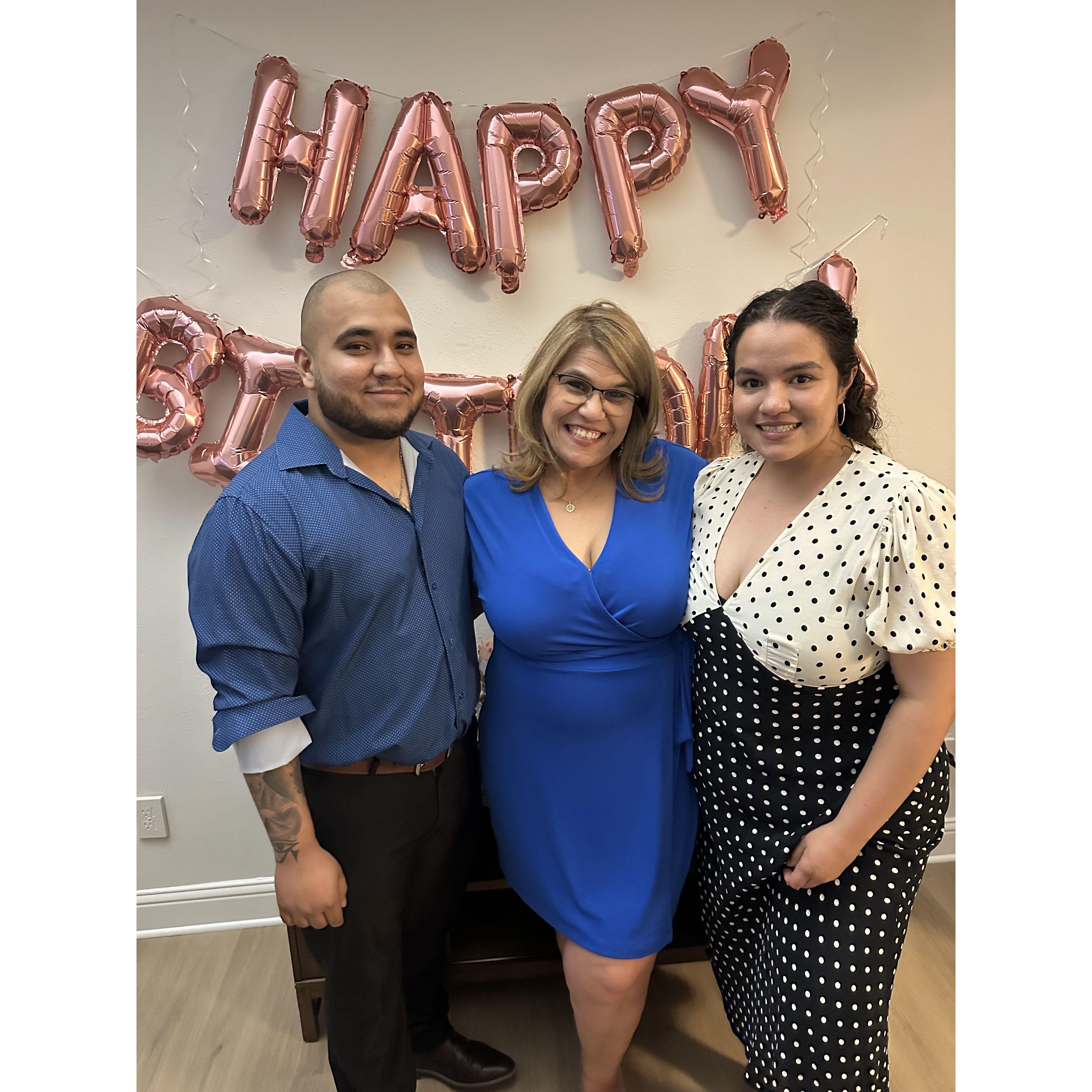 Celebrating Pat's birthday in 2024