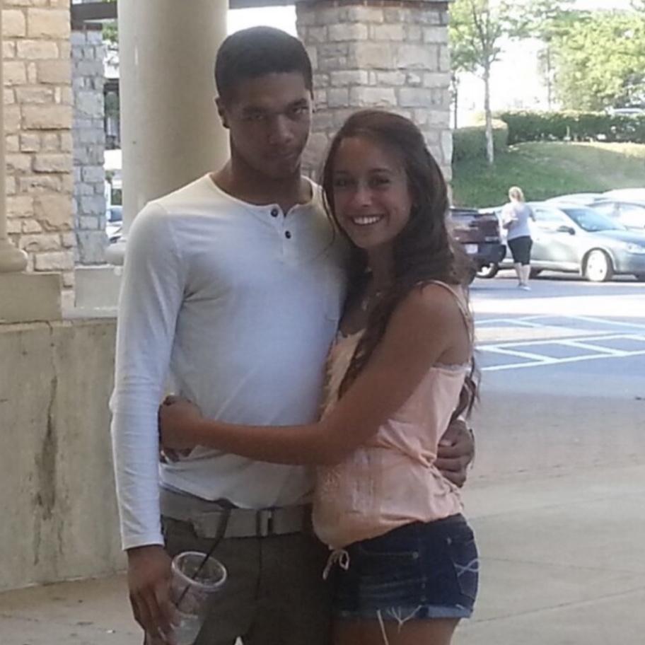 Our first ever photo/first date. This was around 2012 at the stone ridge movies.