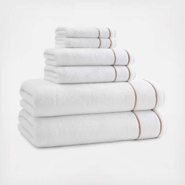 Kassatex Newbury Hand Towels - Thumbnail 4