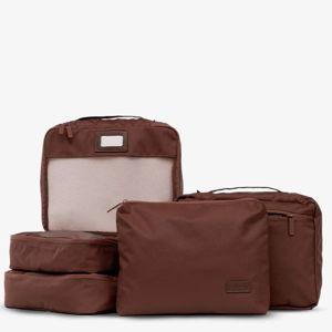Packing Cubes Set (5 Pieces) - Walnut