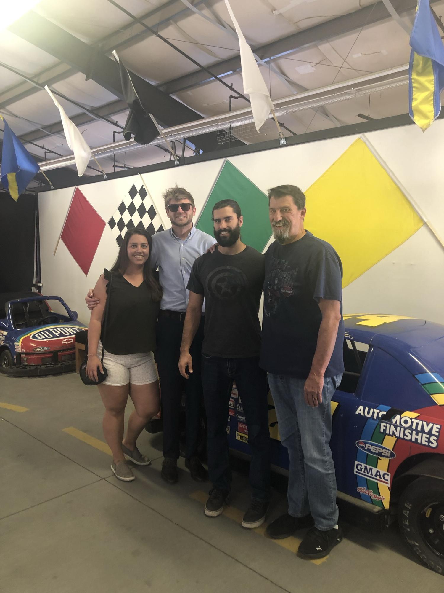 Sept 2021 - Vegas go kart racing for Nicole and Nicholas birthday