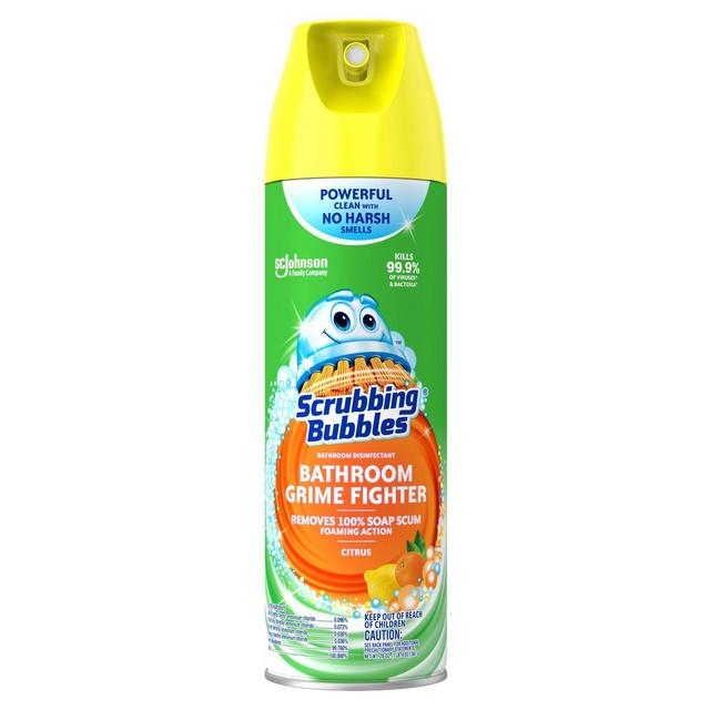 Scrubbing Bubbles Citrus Scent Fresh Gel Toilet Cleaning Stamp - 1.34oz/6ct  : Target