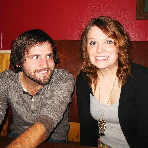 Our first photo together in 2013