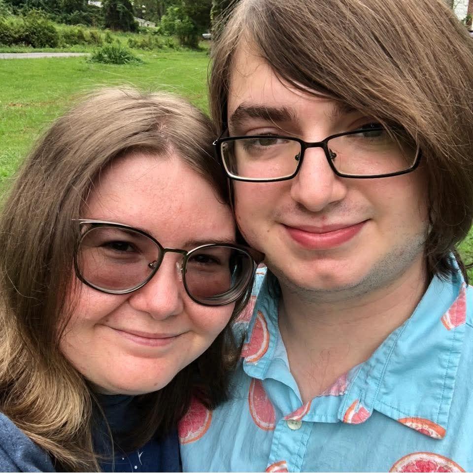 Our first picture together, and the first time Erin visited Nick