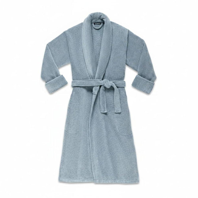 Brooklinen Luxury Cotton Bath Robe, Ultra Soft, Adjustable & Machine Washable – Premium Turkish Plush Robes for Women & Men