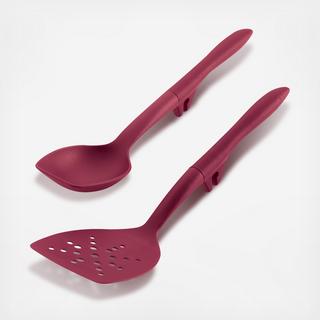 Lazy Flexi 2-Piece Turner & Scraping Spoon Set