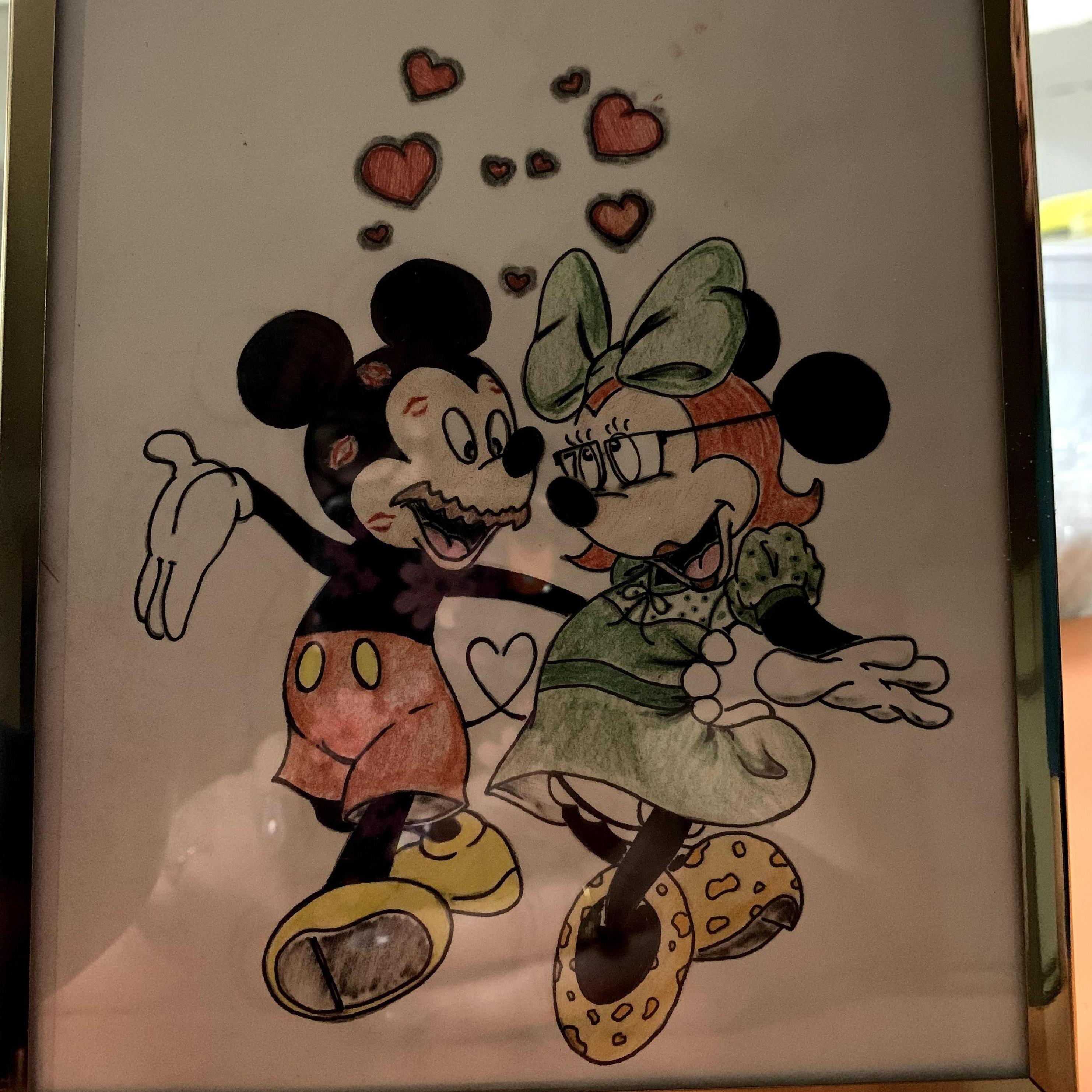 The first drawing Brett ever gave me for my birthday! November 4th 2019
