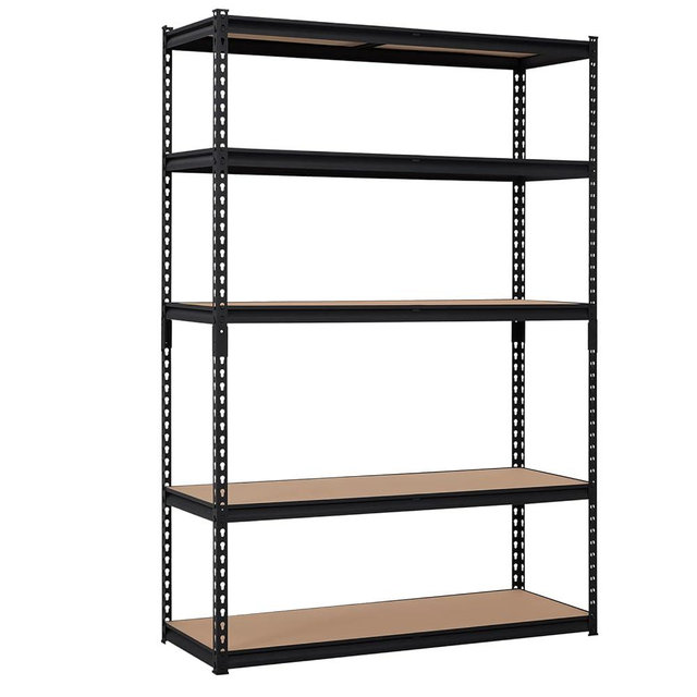 Takywep Heavy Duty Storage Shelves 48" x 24" x 72", 5 Tier Durable Metal Construction, Adjustable Shelving, Storage Utility Rack Shelf Unit for Garage, Kitchen, Warehouse