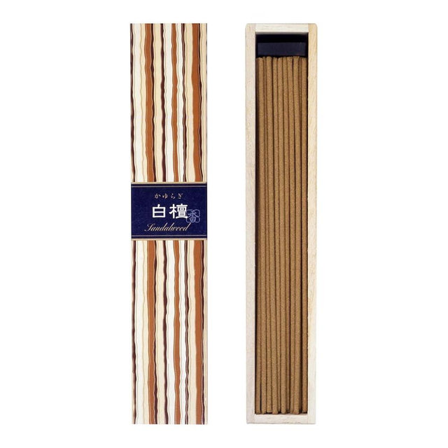 nippon kodo Kayuragi Incense Sticks - Sandalwood, Japanese Quality Incense