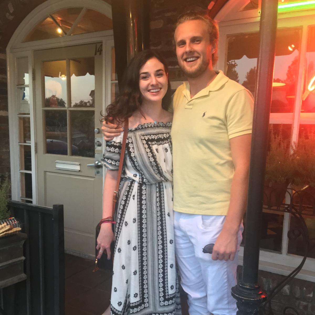 We met Ryan's mom for the first time at Nicola's Kitchen in Woodland Hills, CA 2017
