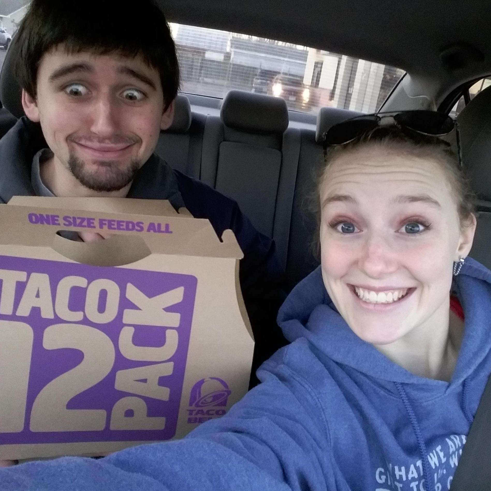We have had to take a lot of road trips between Minnesota and Wisconsin-- which gives us a great excuse to eat a lot of tacos!