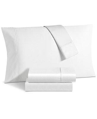 Aspen 1000 Thread Count Sateen 6-Pc. Solid Queen Extra Deep Sheet Set