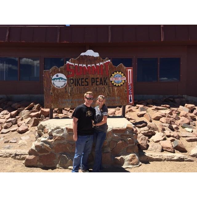 One of our first photos as a couple :)