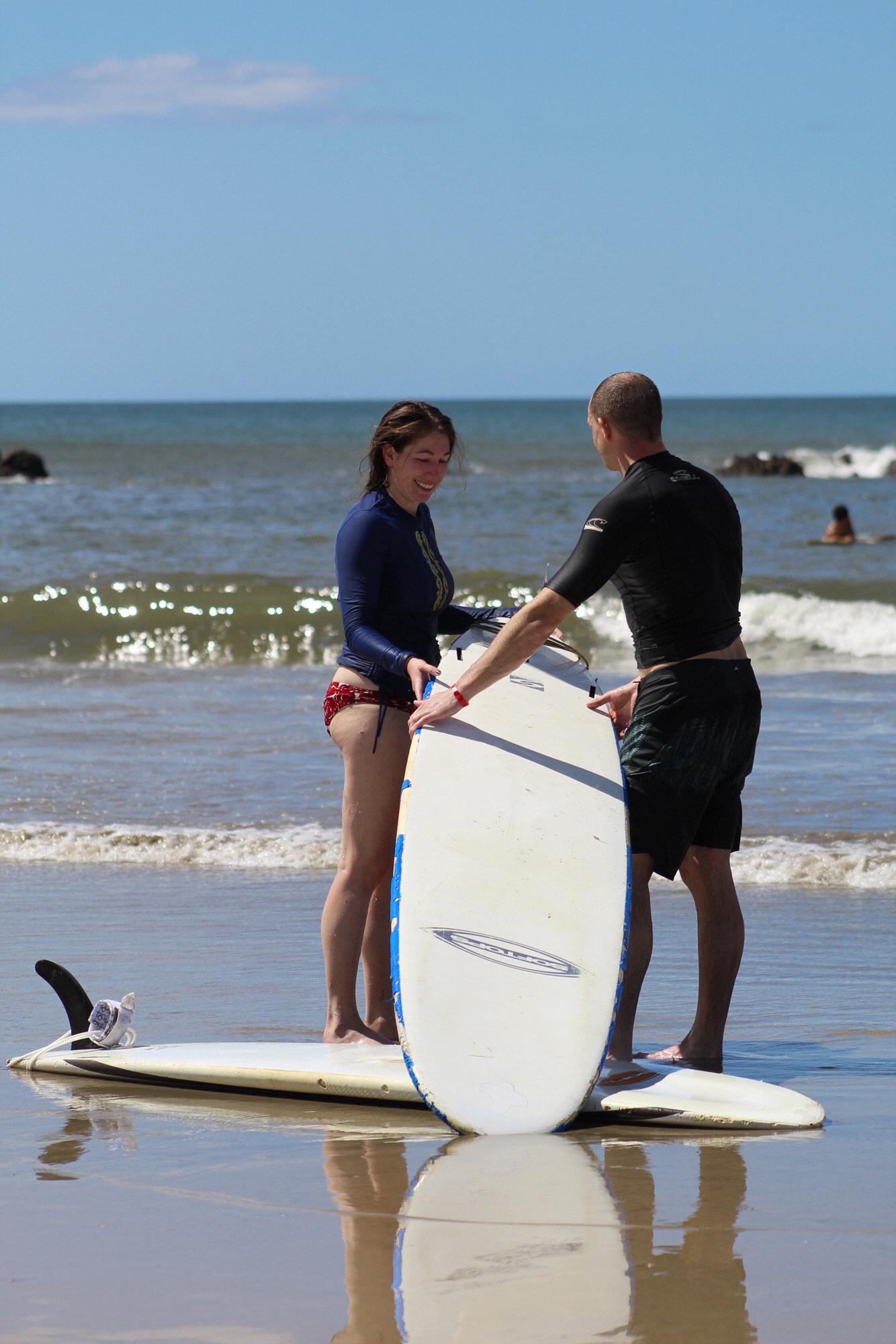 costa rica surf lessons