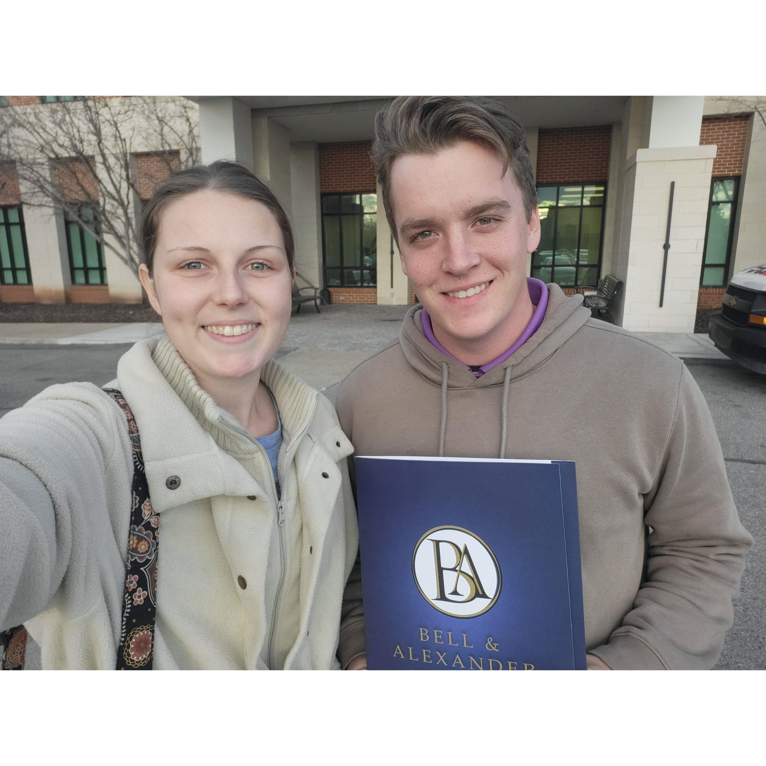 We just signed our life away to the bank for the venue!