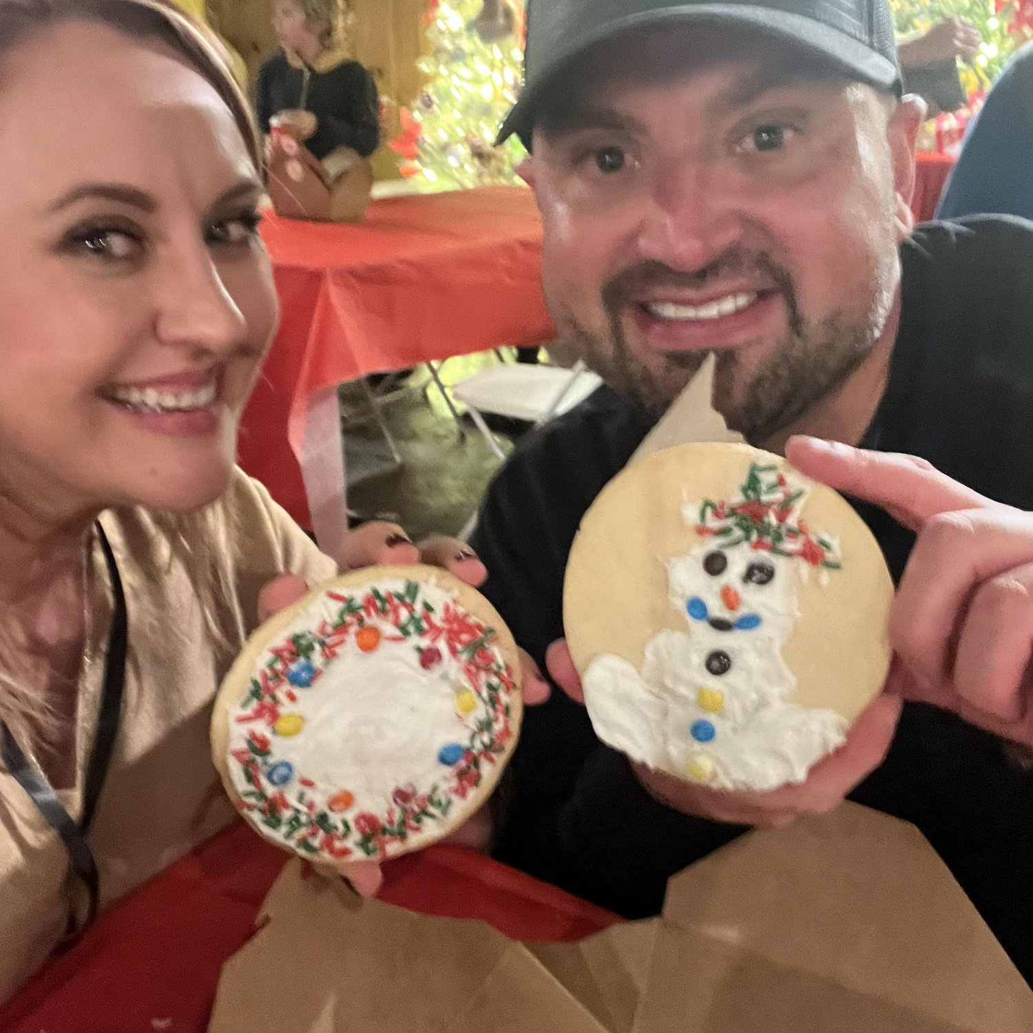 Our first picture together....and our 2nd date.