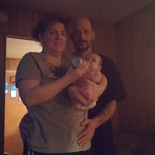 One of my bridesmaids Ruby Firestone as well as my caregiver and her husband chris