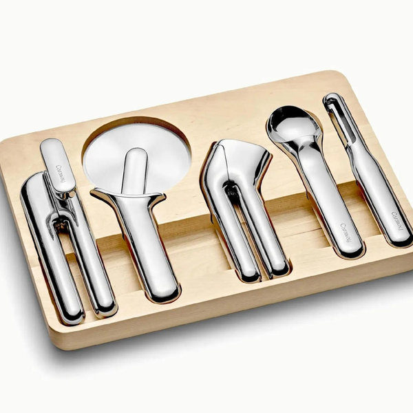 Caraway ® Stainless Steel 6-Piece Kitchen Gadget Set