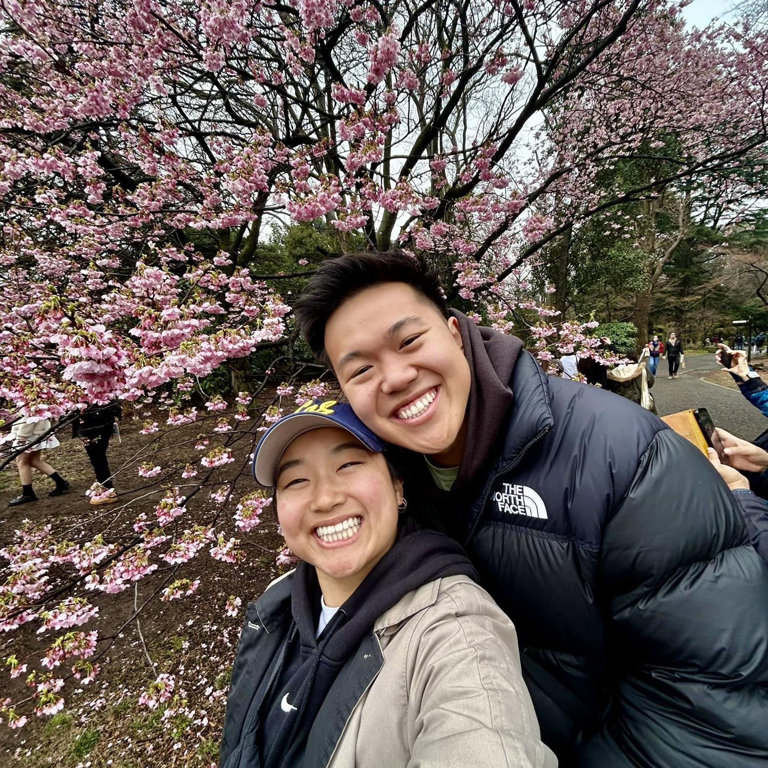 First international trip together to Japan