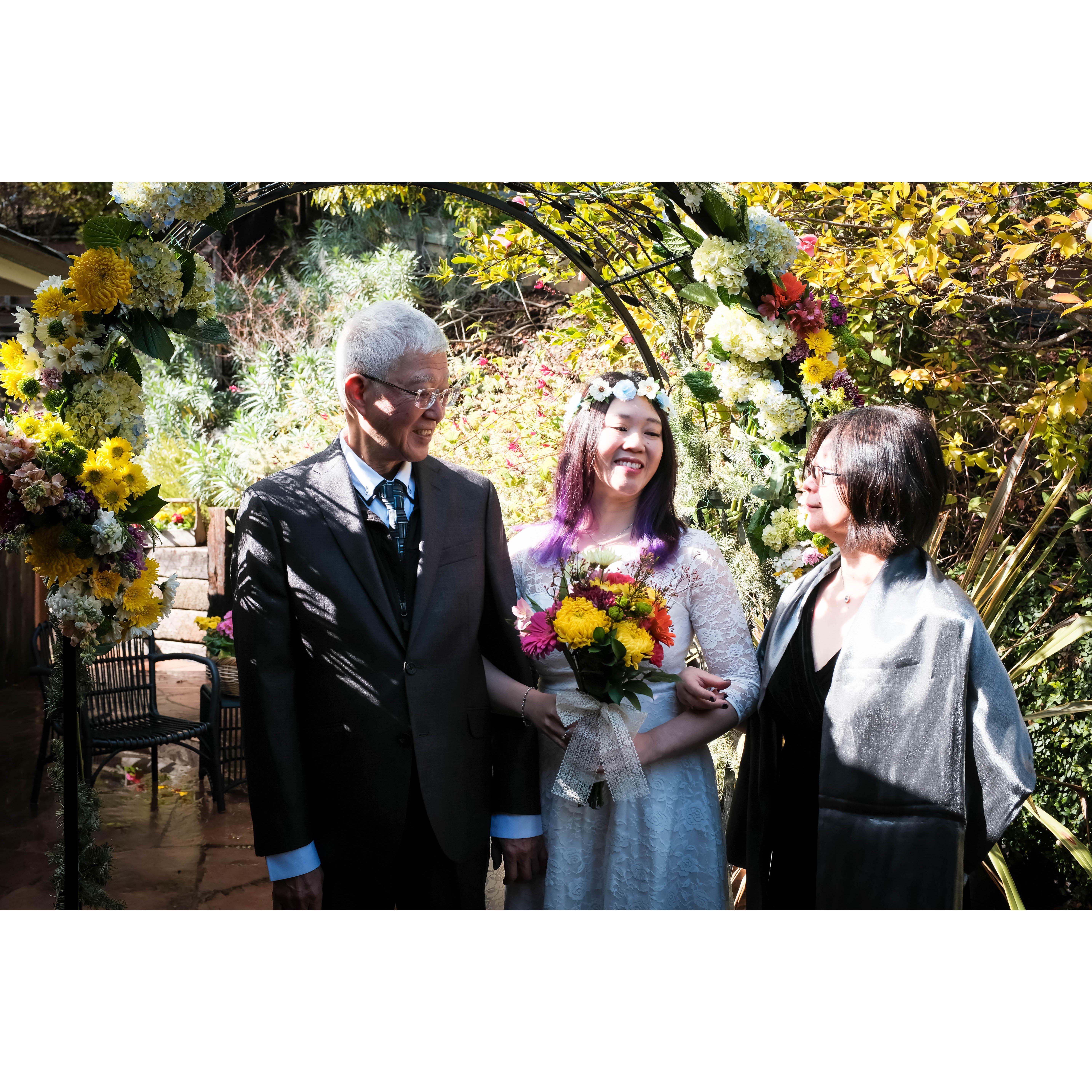 Part I - the Egan's Arch 💐 (Reanne with Simon & Queenie)