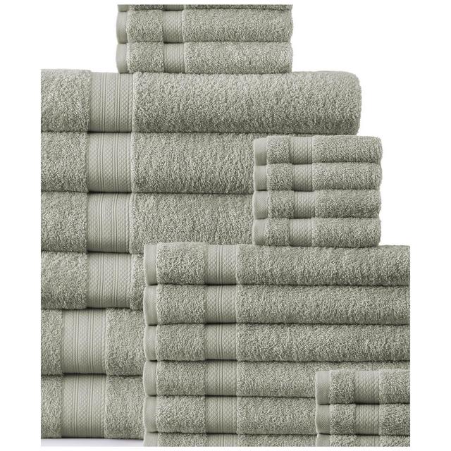 Addy Home Fashions Plush Towel Set - 24 Piece