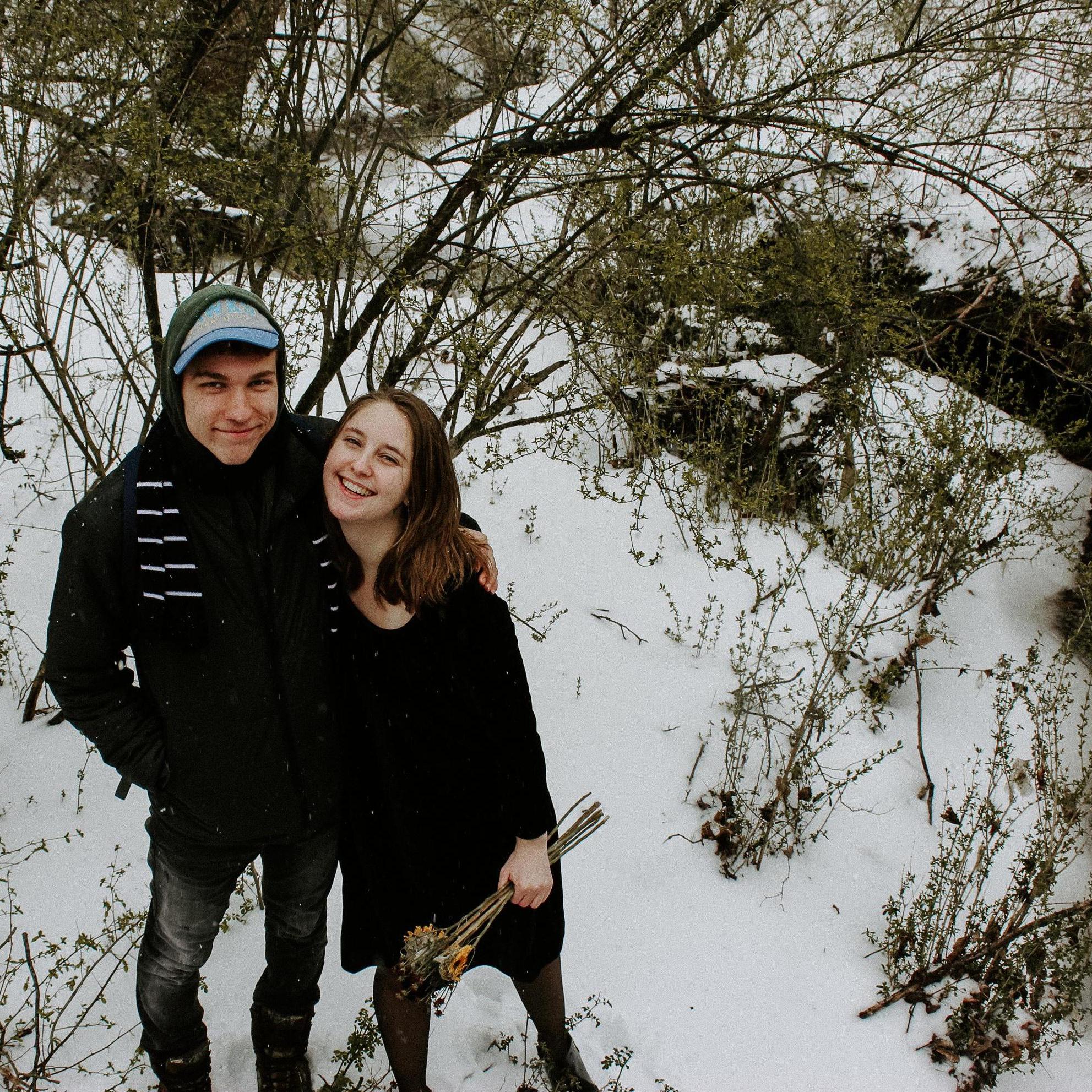 First good photo of Malone and Jeremy, February 2017