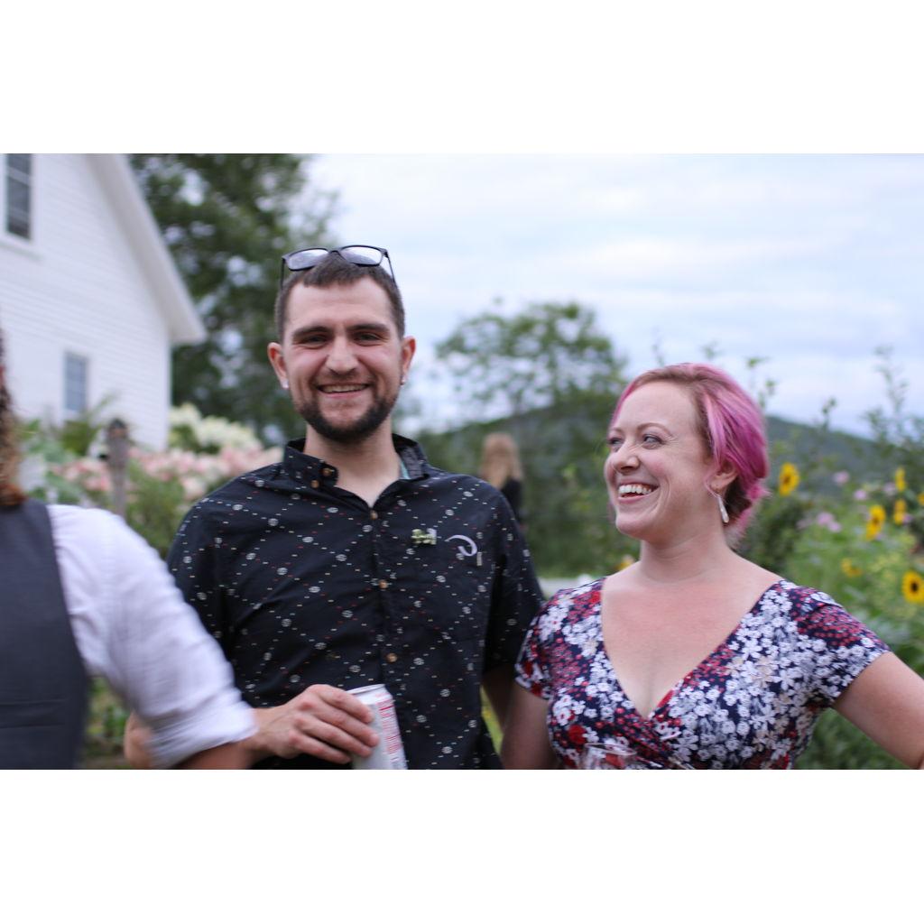 At Grace's brother & sister-in-law's wedding! (2022)