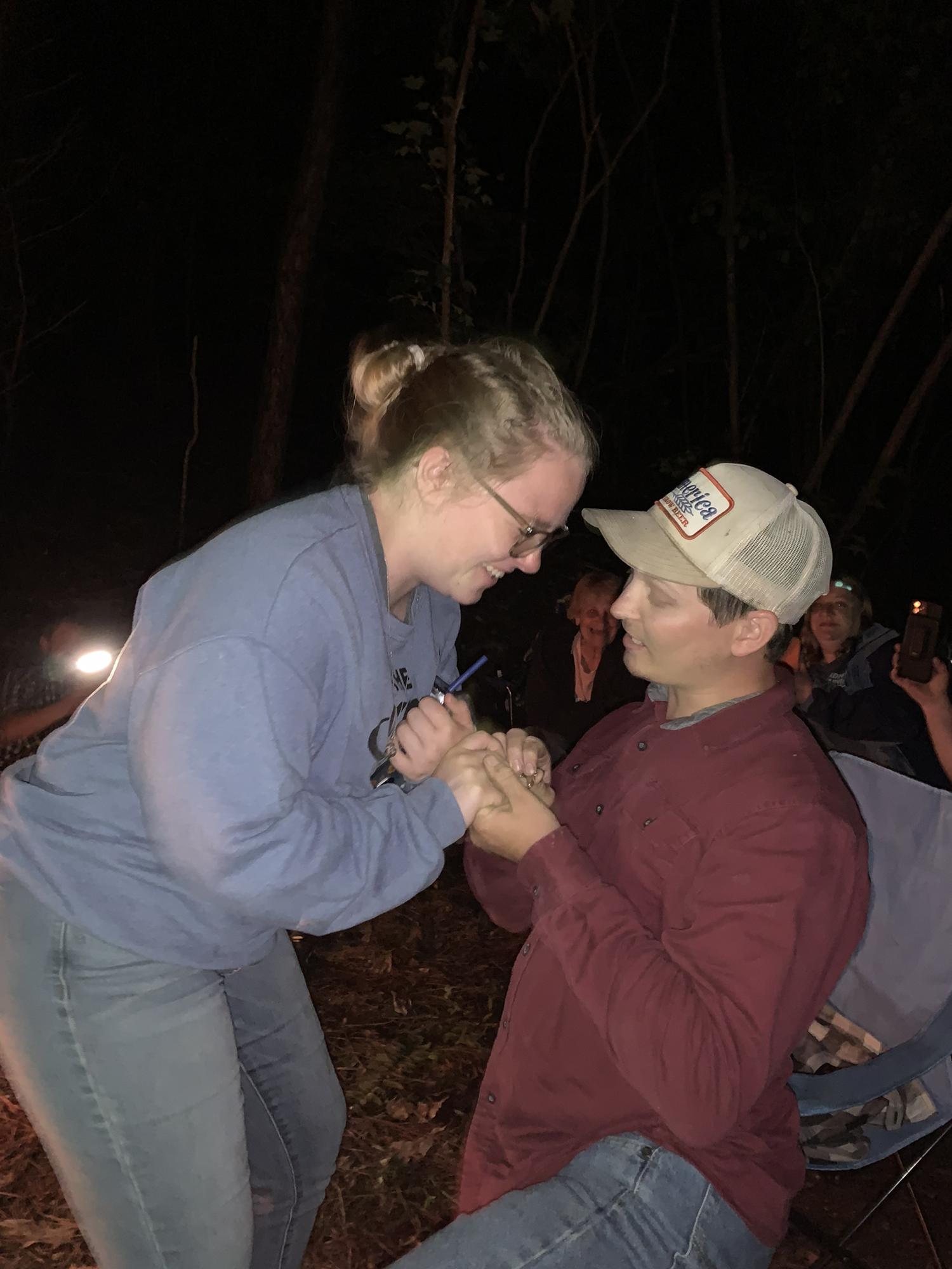 The night we said yes to forever