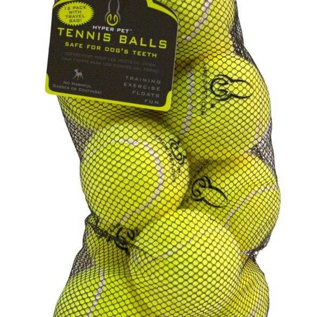 Hyper Pet Tennis Balls For Dogs (Pet Safe Dog Toys for Exercise, Training, Hyper Pet K9 Kannon K2 & Hyper Pet Ball Launcher) [Brightly Colored Interactive Dog Toys for Large Dogs, Medium & Small Dogs]