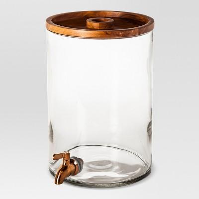 2gal Glass Modern Beverage Dispenser - Threshold™