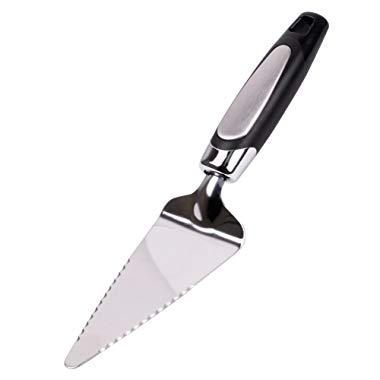 VOFO Flatware Pie Server Stainless Steel Cake Cutter (Black)