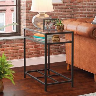 Carolina Grove Contemporary Glass Side Table