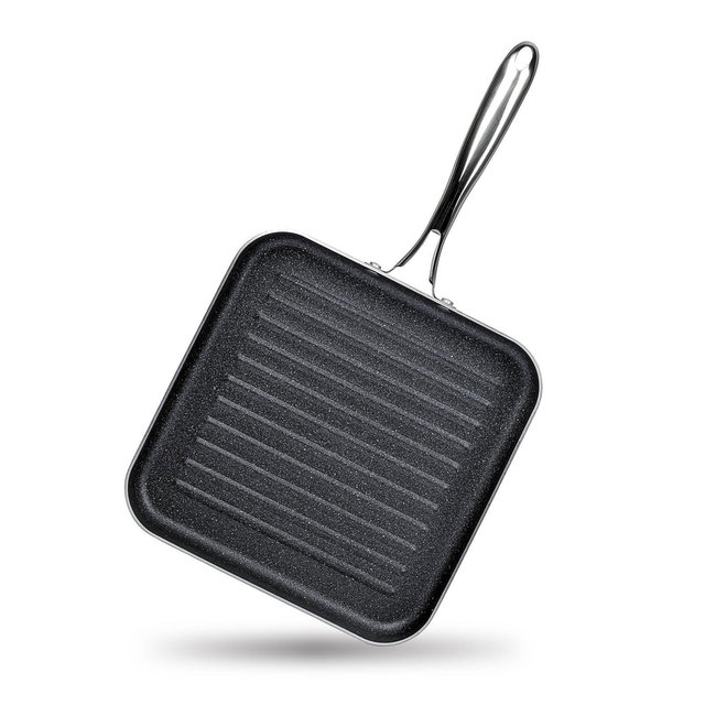 Granitestone 10.5" Nonstick Square Grill pan