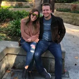 Right after Phil proposed - in San Diego, Feb 3, 2019